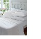 White Brushed Cotton Fitted Sheet