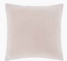 Velvet Touch Cushion Blush